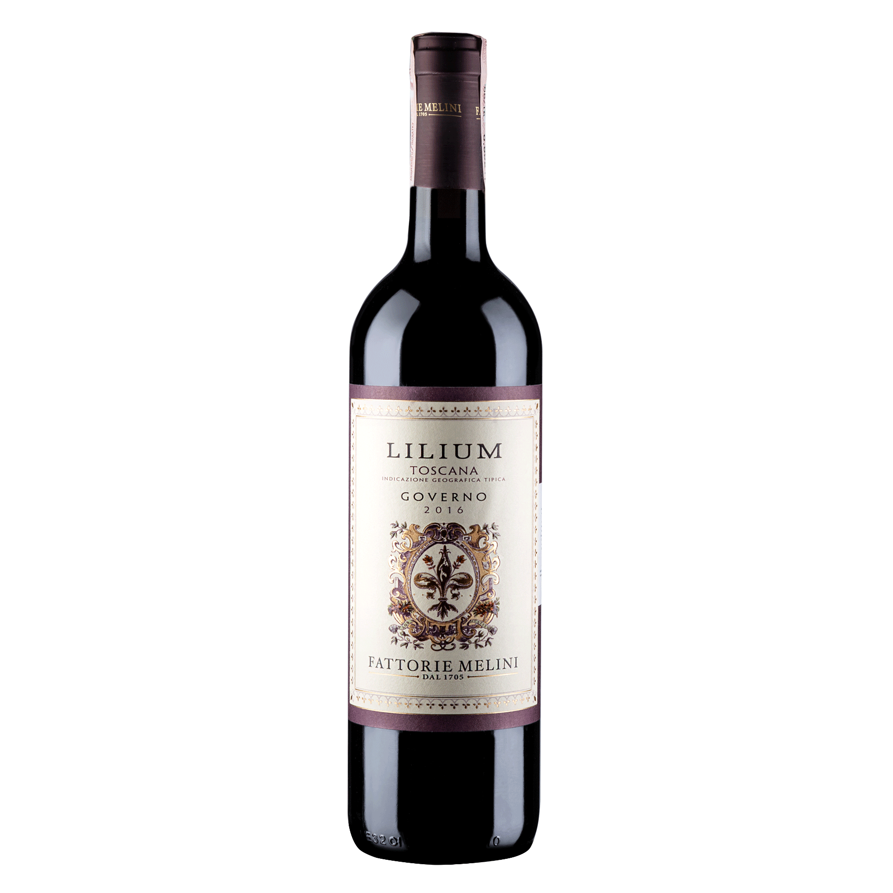 Вино Меліні Ліліум Тоскана Говерно 14% чер сух 0,75л